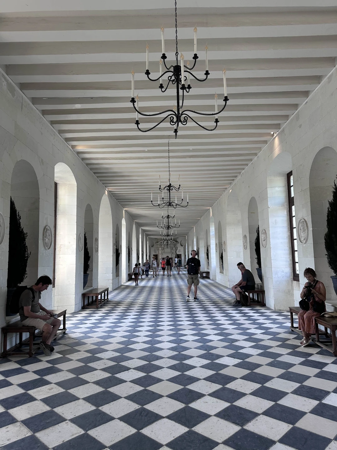 Сегодня с семьей, я, муж и две дочки, посетили замки Луары. Мы далеко не первый раз