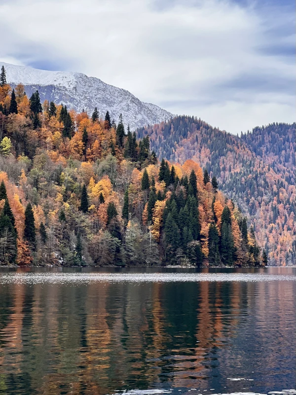 Вечер у озера Рица: к природным жемчужинам Абхазии - из Гагры и Пицунды
