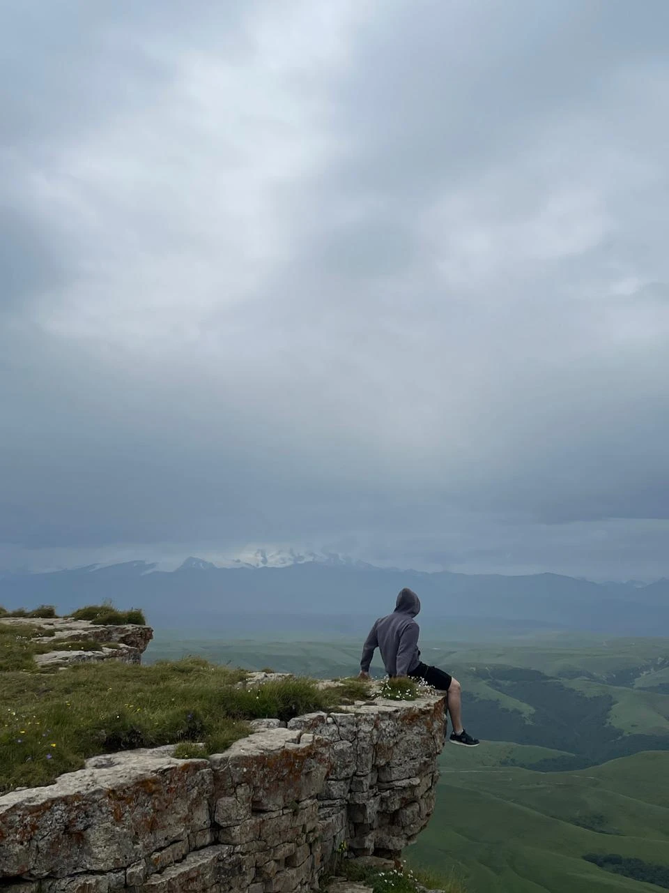 На плато Бермамыт в мини-группе (Игорь)