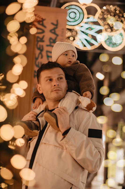 Рождественская фотосессия в Барселоне