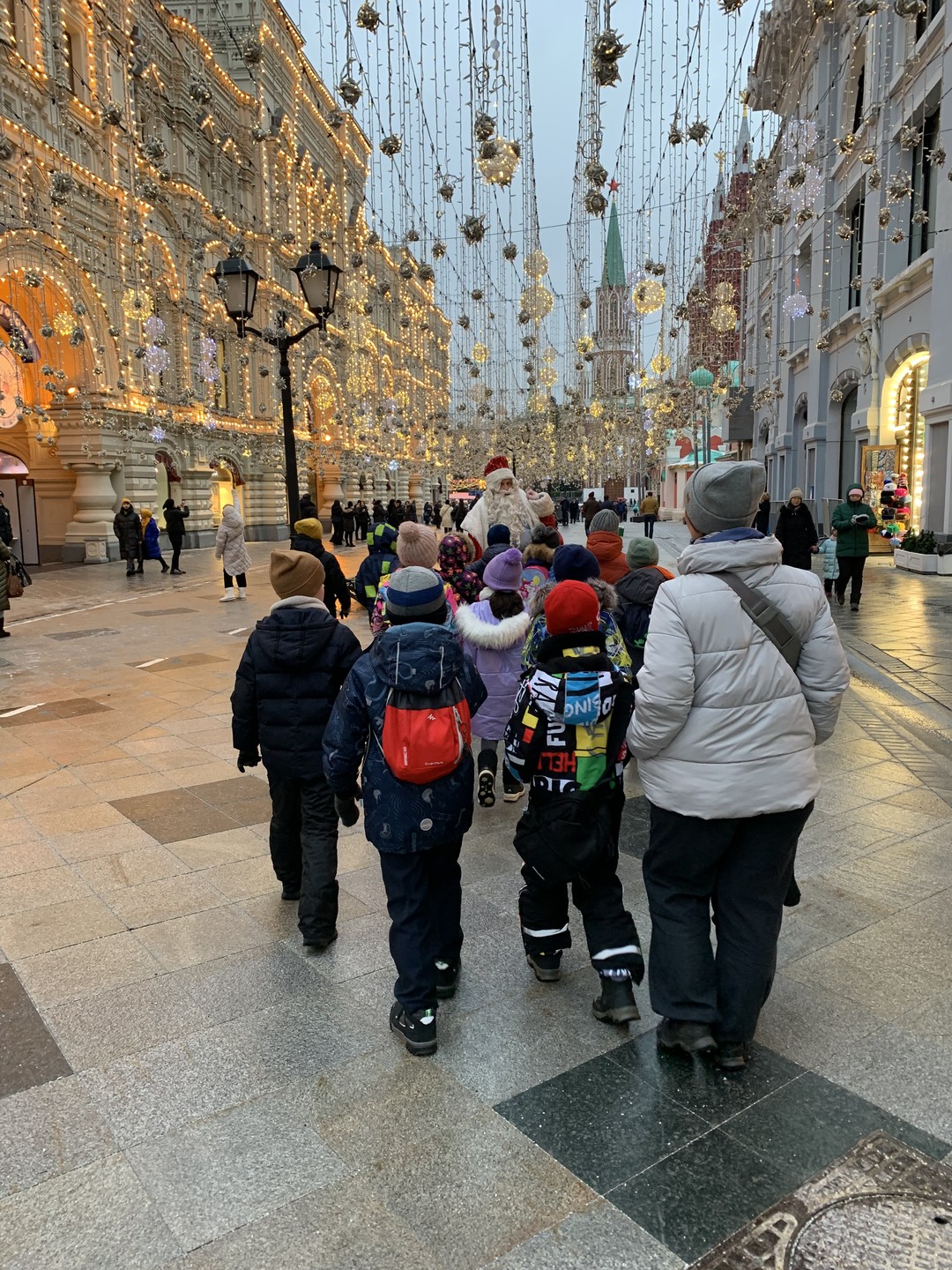 С Дедом Морозом - по новогодней Москве: для детей 6-10 лет и их родителей (Евгения)