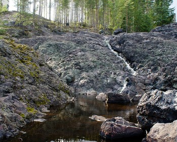 Гора Сампо, погружение в культуру, «Марциальные воды», древний кратер и водопад Кивач