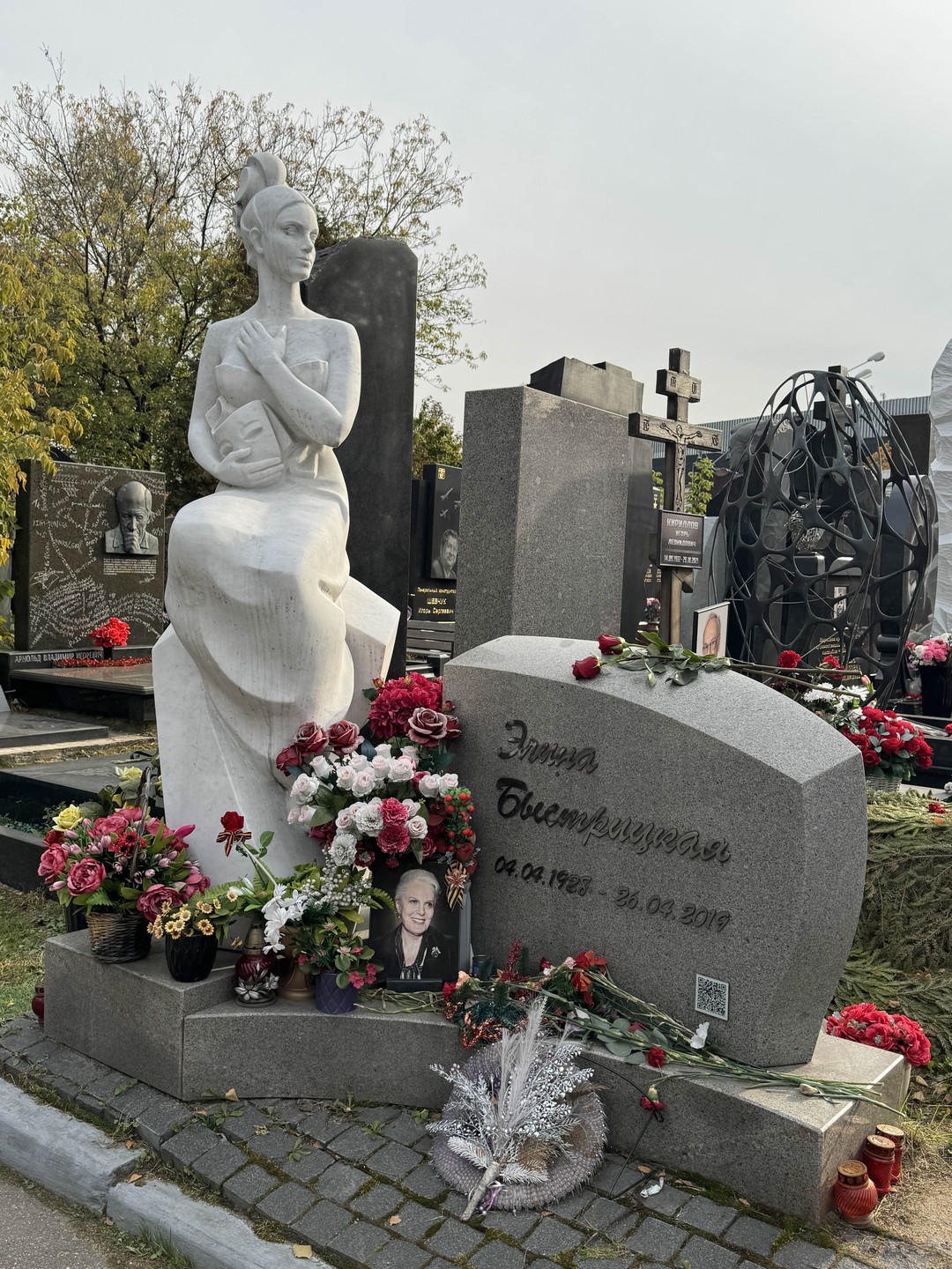 Любовь и трагедии Новодевичьего кладбища (Волик)