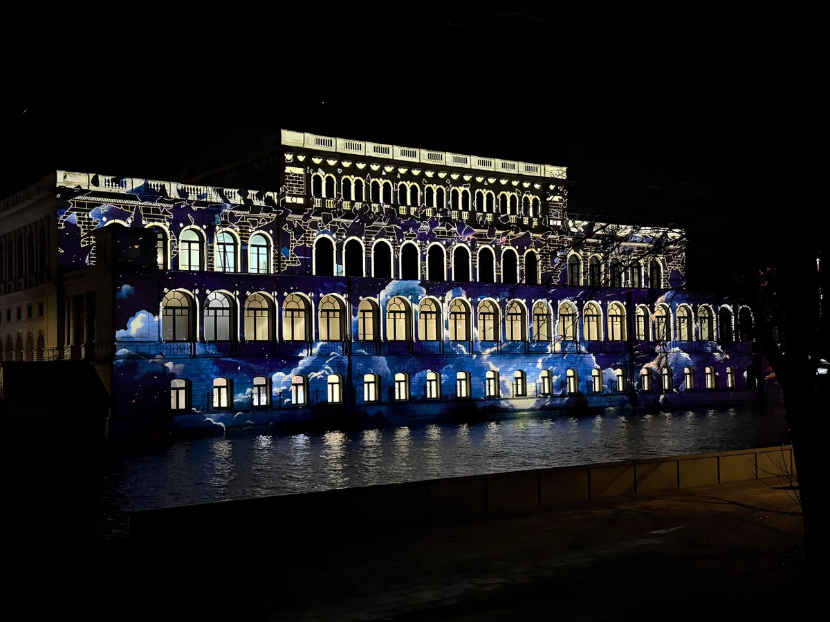 Новогодние огни Калининграда