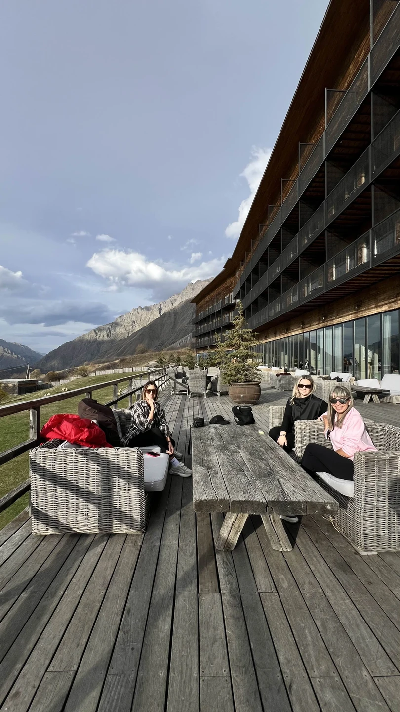 Из Тбилиси в Казбеги на микроавтобусе (Ольга)