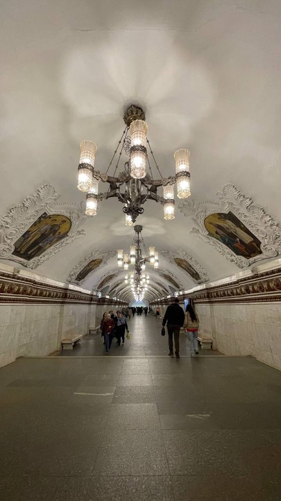 Фото отзыва 2: экскурсия "Роскошь старого московского метро: 15 самых красивых станций"