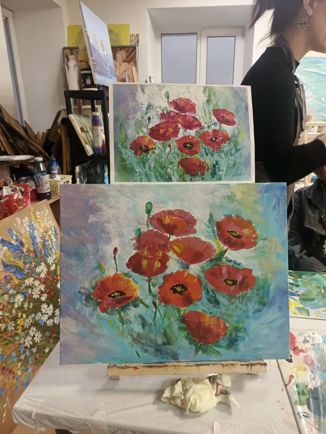 Мастер-класс очень понравился! Предоставили весь материал (хороший), Кристина все четко и ясно объясняет, помогает! Дети которые