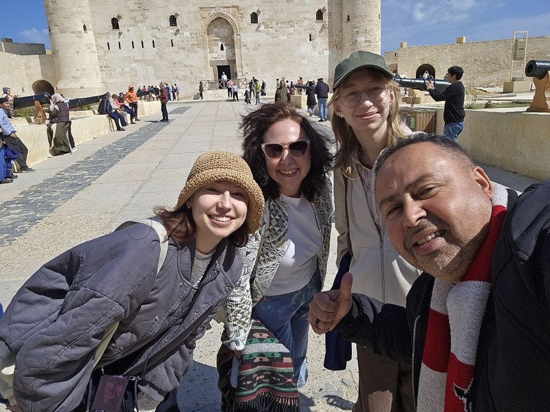 Замечательный город Александрия, где все пронизано историей! Большое спасибо гиду Саиду и организатору за новые знания