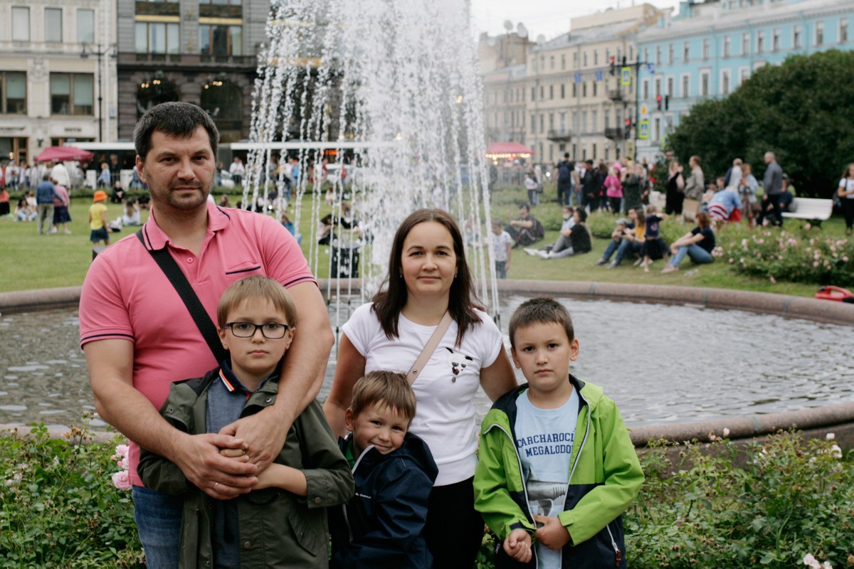 Фото Семейная фотопрогулка по Петербургу