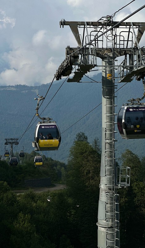 Из Адлера - в Красную Поляну и на Розу Хутор