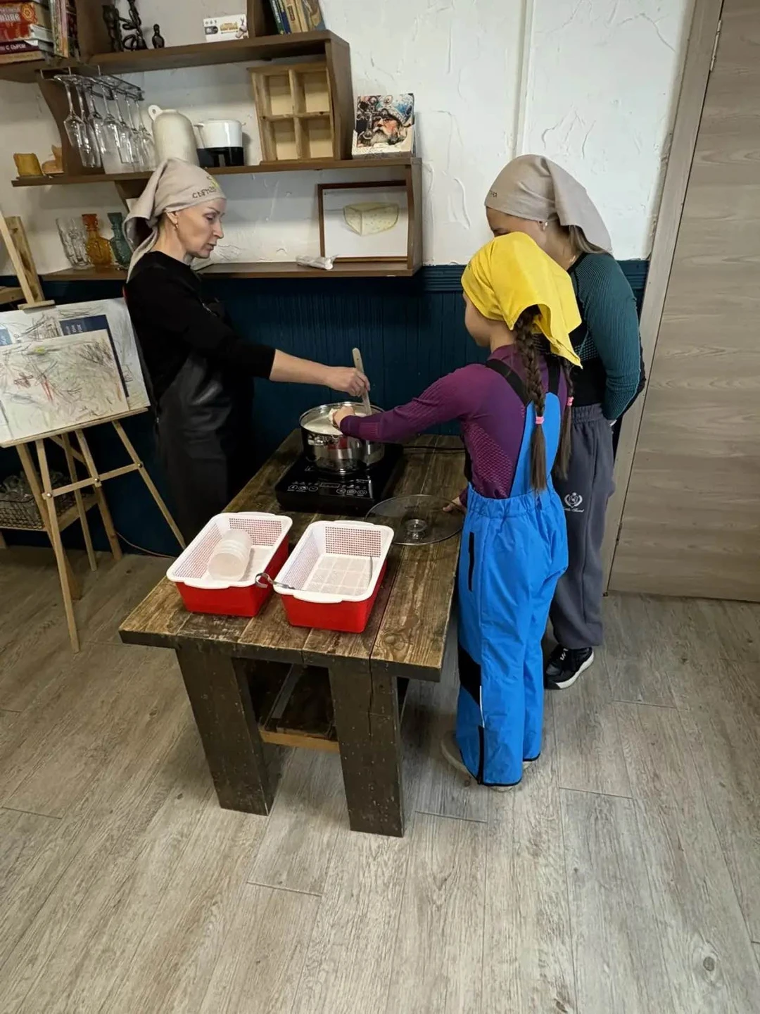 Мастер-класс по сыроделию в окрестностях Пскова (Диана)