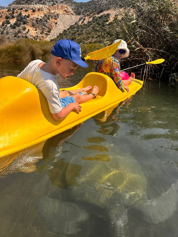 На каяках - к черепахам