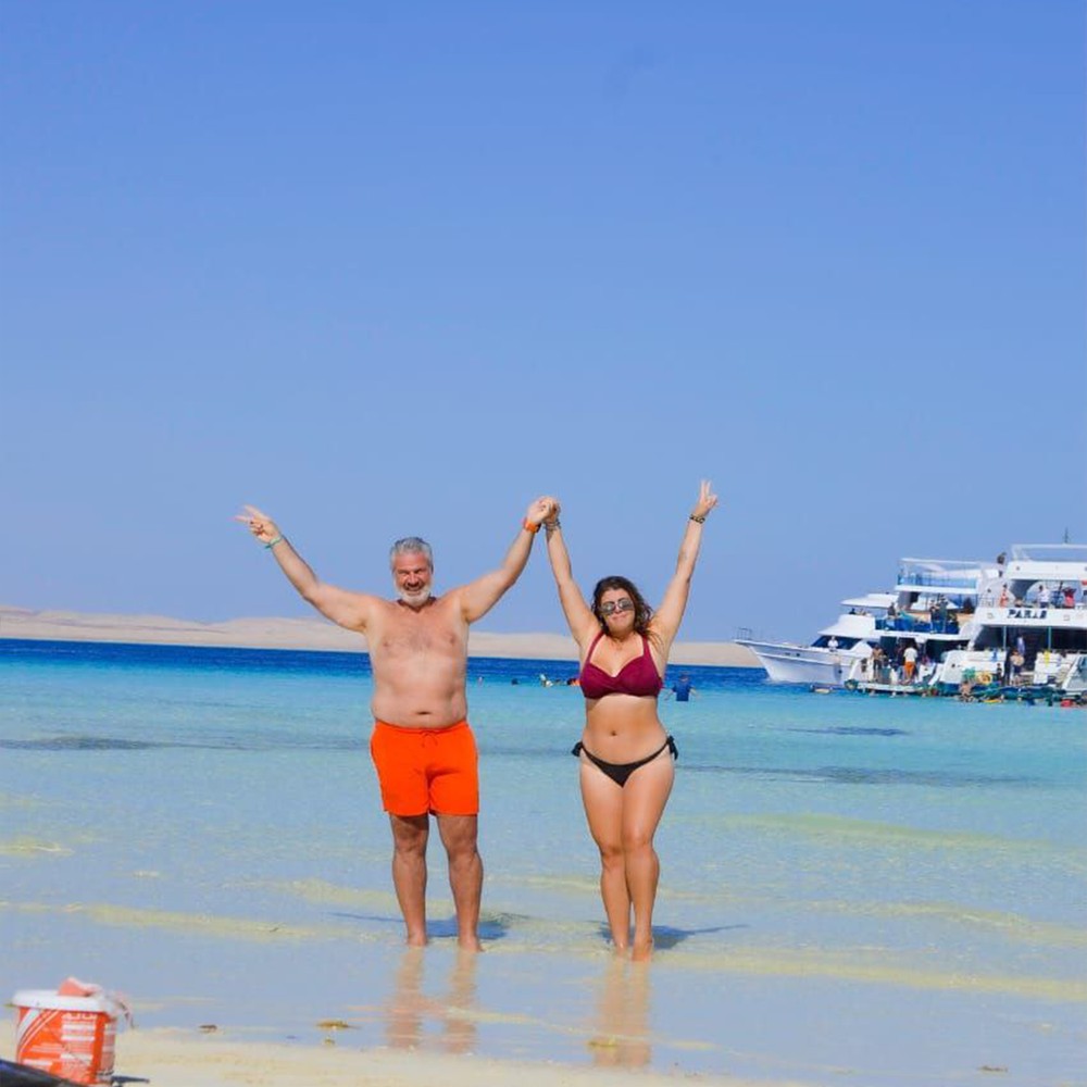 На яхте — к Белому острову в национальном парке Рас-Мохаммед (4/8)