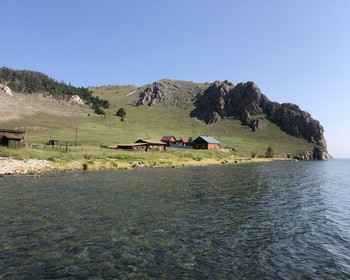 Усть-Баргузин, острова Чивыркуйского залива, нерпа и купание в горячих источниках