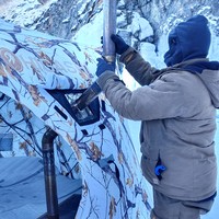 Фото отзыва 2: экскурсия "Ночь на льду Байкала и поездка до мыса Хобой"