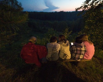 15 км по реке, живописные берега, пикник и вечер под звёздным небом