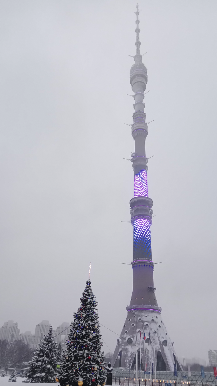Фото Останкинская телебашня