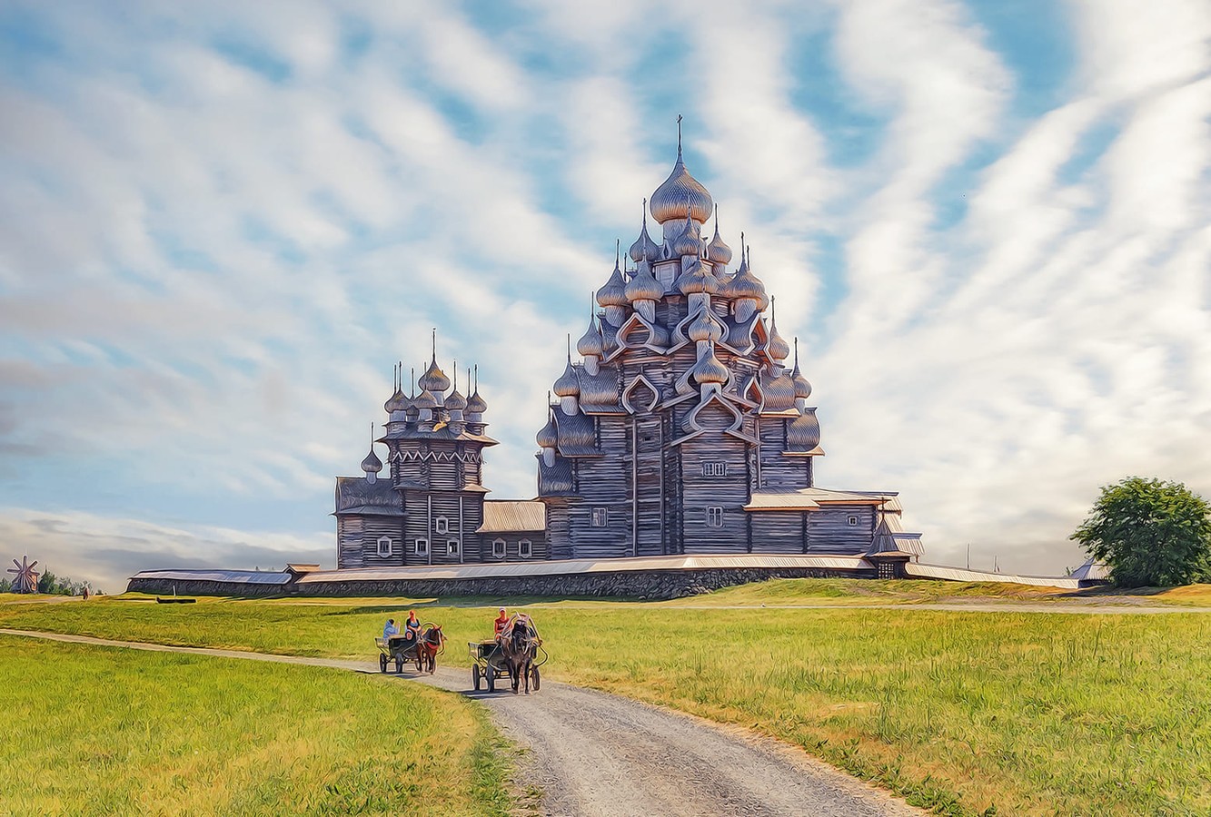 Главное изображение экскурсии - Карельский уикенд из Петербурга: Старая Ладога, Кижи и Рускеала