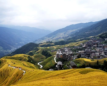 Переезд в заповедник рисовых террас «Лунцзи»