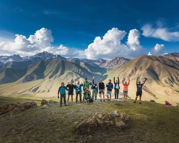Высокогорное озеро Сон-Куль