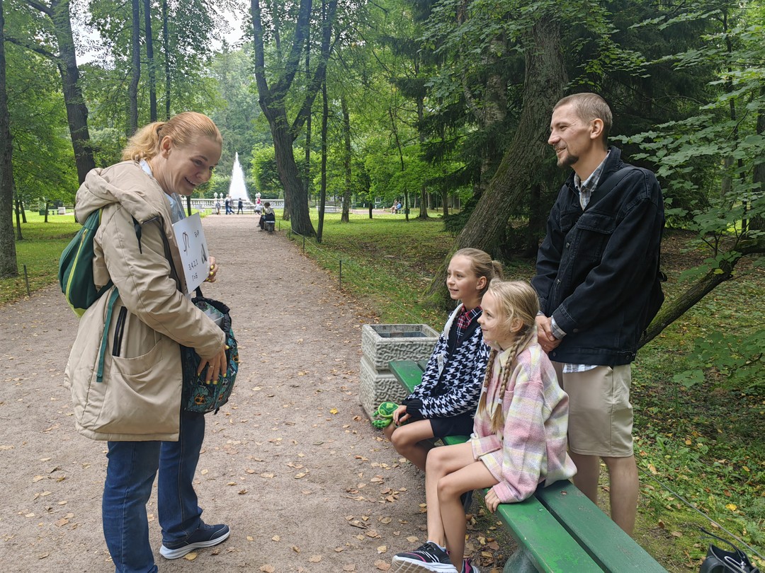 Фонтаны Петергофа для детей и их родителей (Кузьмина)