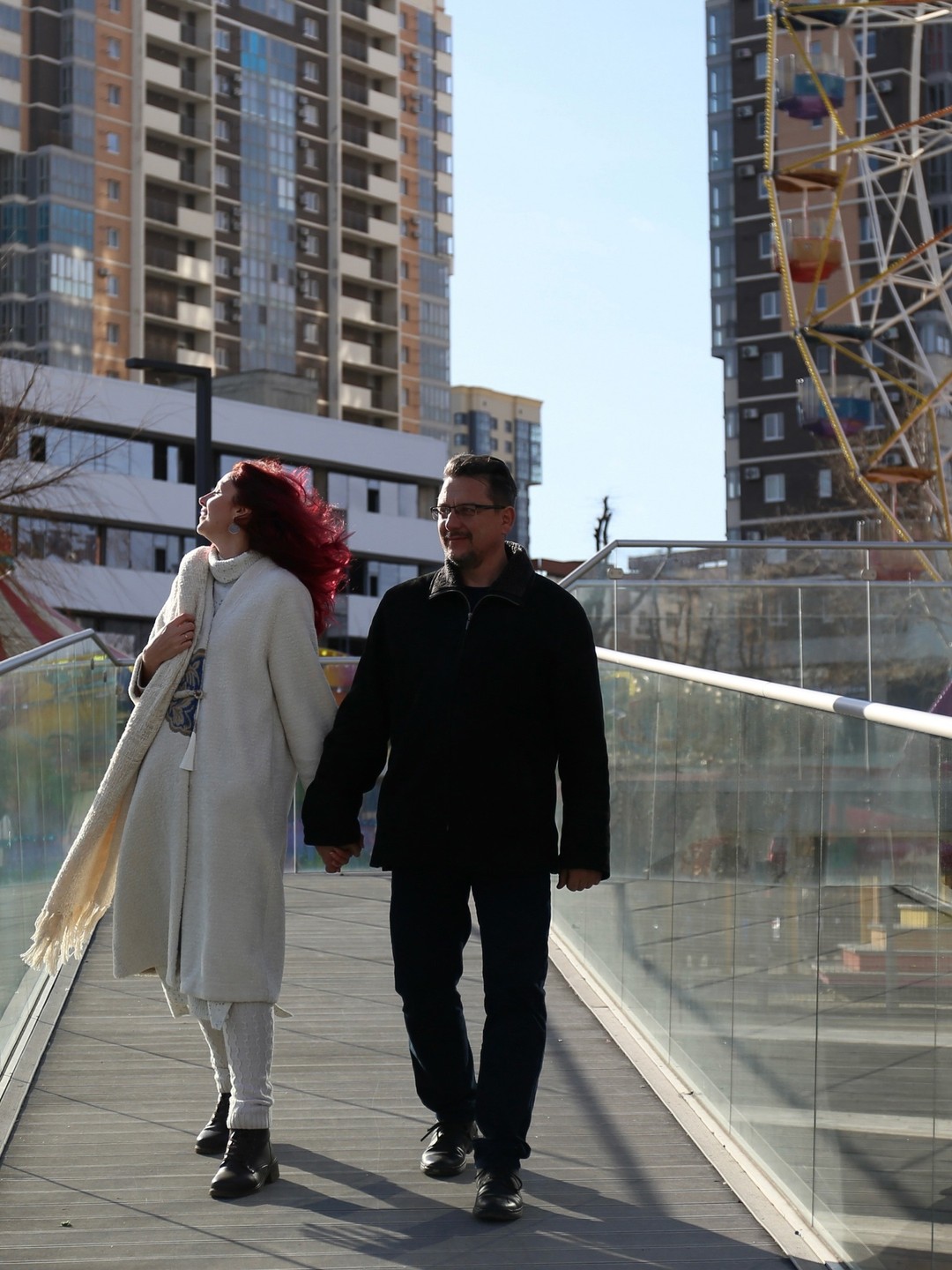 Шикарная прогулка, красивые фото, которые сразу захотелось выложить в соц. сети, приятно проведенное время! Муж сначала