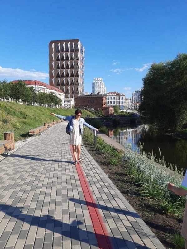 Прогулка по набережной Исети