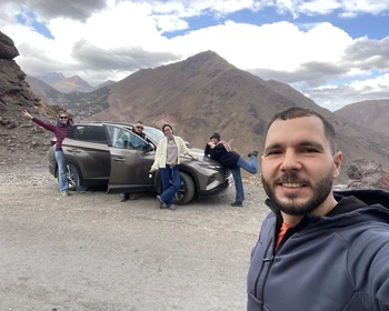 Трек к приюту Тубкаль