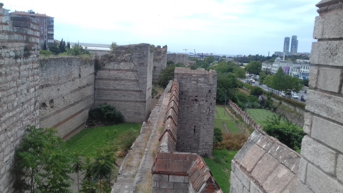 Оборонительные стены Константинополя (7/9)