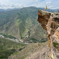 Фото отзыва 2: экскурсия "Аул-призрак Гоор, старый Кахиб и Язык Тролля — в компании местного жителя"
