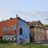 Фото отзыва 1: экскурсия "Другой Нижний: непарадные улицы, деревянные кварталы, стрит-арт"