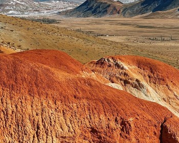 Алтайские Марс и Луна, панорамы Северо-Чуйского хребта