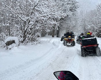 Катание на квадроциклах и прогулка по Тебердинскому заповеднику