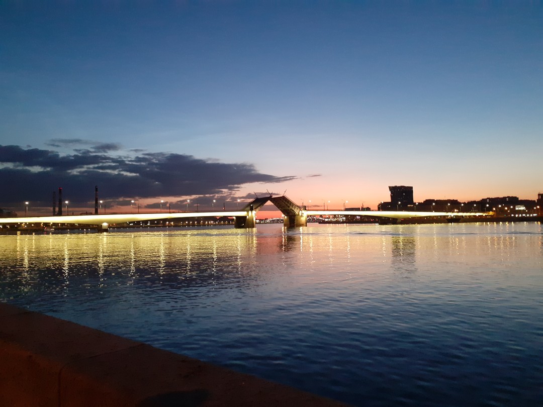 Разводные мосты глазами петербуржца (Евгения)