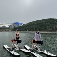 Фото отзыва 1: экскурсия "Морская прогулка на водном велосипеде в мини-группе"