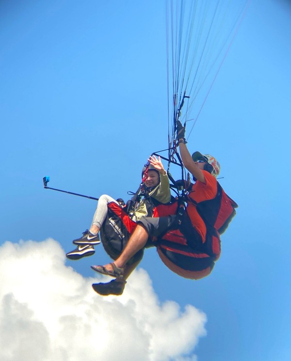 Полёт на параплане и поэзия Чегемского ущелья