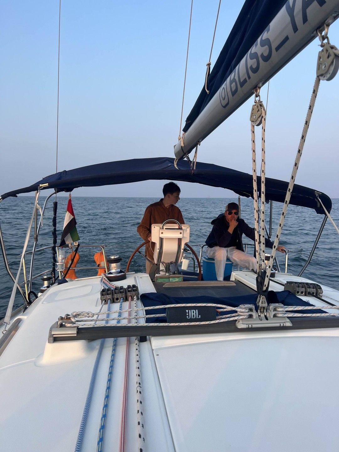 Вечерняя прогулка на парусной яхте (Светлана)