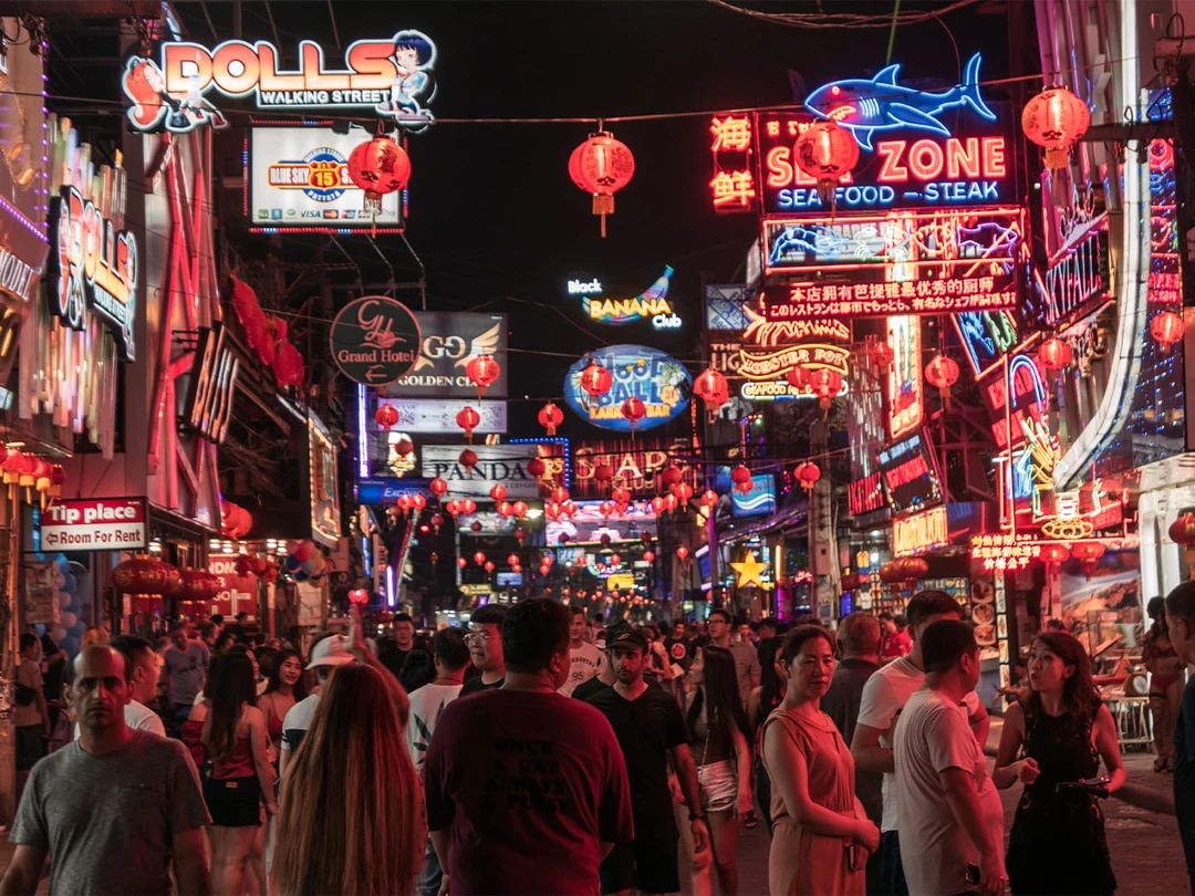 Улица Уолкинг‑Стрит в&nbsp;Паттайе