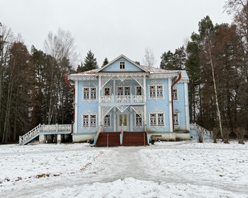 Щелыково, Николо-Бережки, чаепитие из самовара