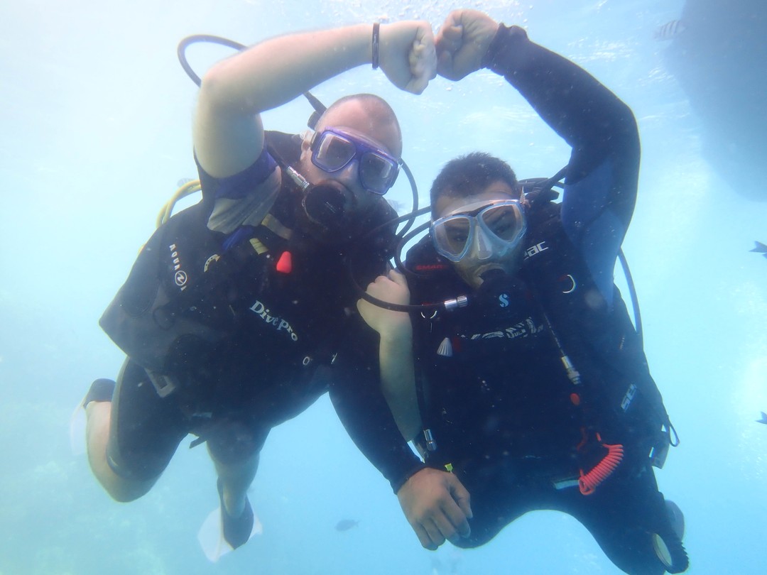 Индивидуальный дайвинг у берега Красного моря (Егор)