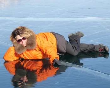 Путешествие на хивусе к Малому Морю и лёд Байкала