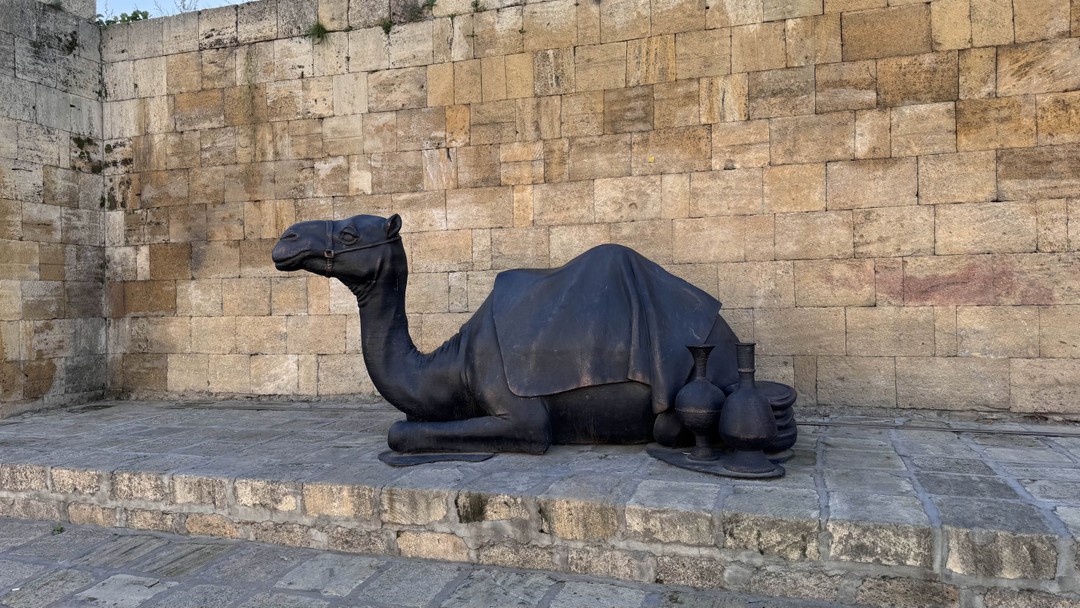 Дербент и экраноплан «Лунь» из Каспийска (Ольга)