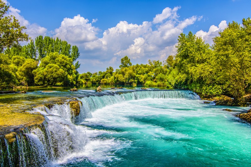 Из Аланьи к прохладе водопада Манавгат, античным Сиде и Аспендосу