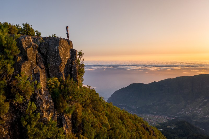 Рассвет на Пику-ду-Арейру - из Фуншала и Канису