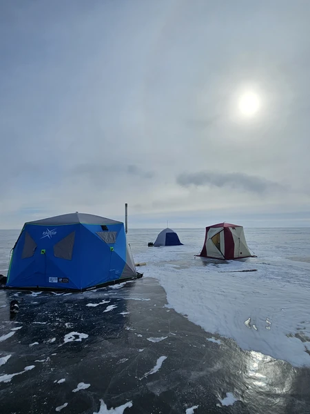 Благодарим гида Владимира за организацию нашей зимней рыбалки!