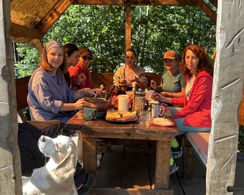 Долгая дорога в Пхию, вечер с ужином и баней