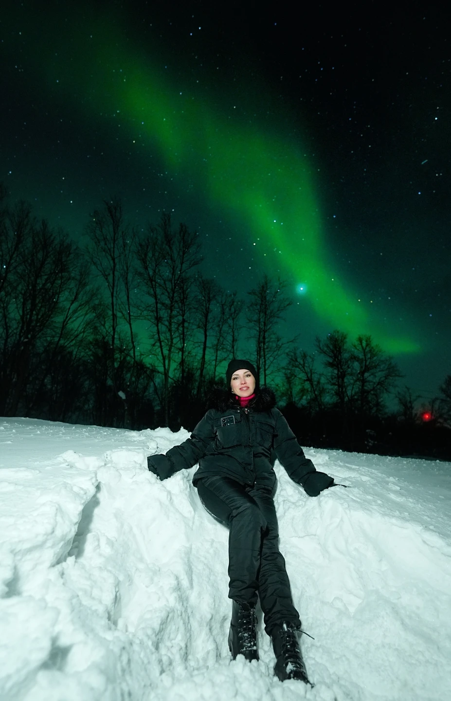 Северное сияние: увидеть главное чудо Заполярья (Юлия)