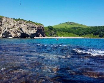 Полуостров Краббе, кекуры и бухты