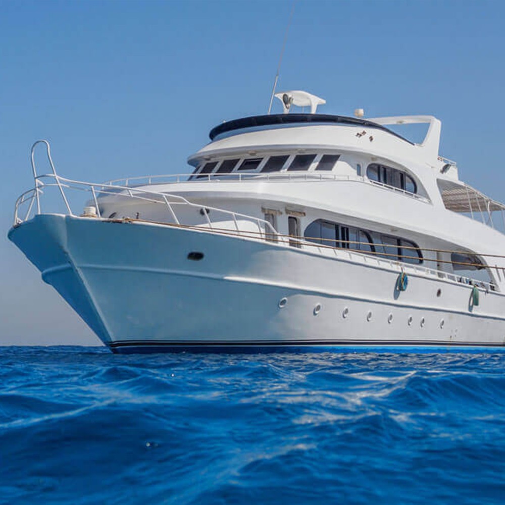 На яхте — к Белому острову в национальном парке Рас-Мохаммед