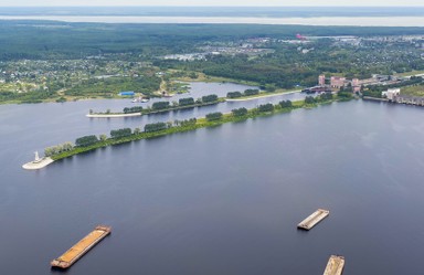 Фото достопримечательности: Рыбинское водохранилище